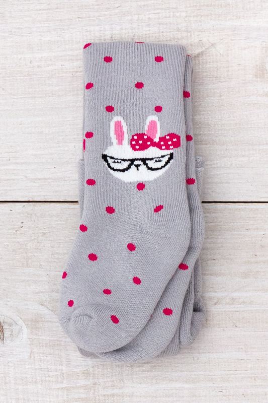 Колготки ясельні для дівчинки (зима)